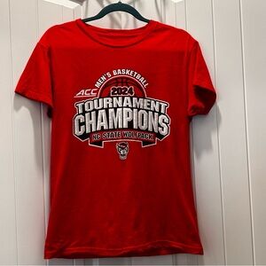 NC State Wolfpack T-shirt Men’s Basketball Tee ACC 2024 Tournament